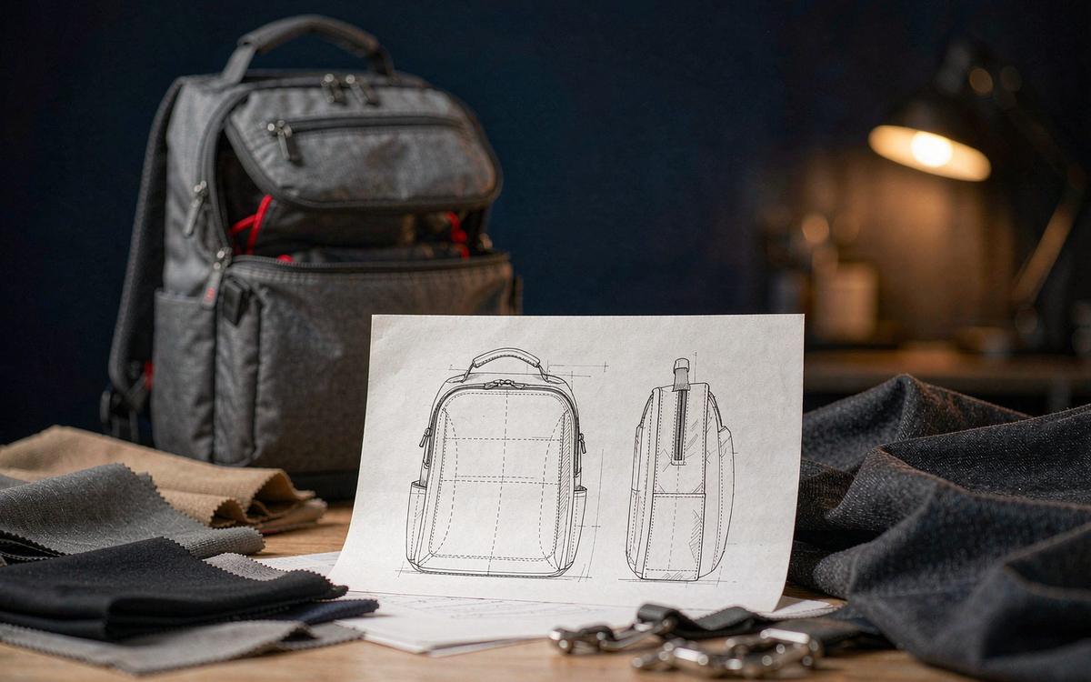 A custom bag from the pilot run — Bag Market Sizing