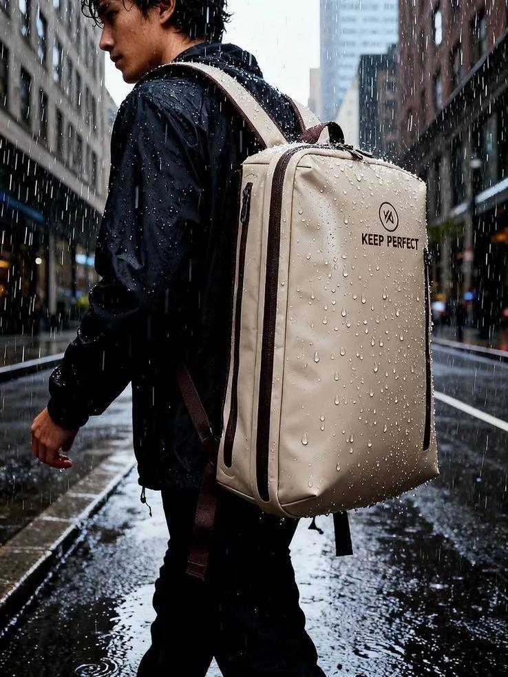 A backpack from the pilot run — Bag Sampling for Indiegogo