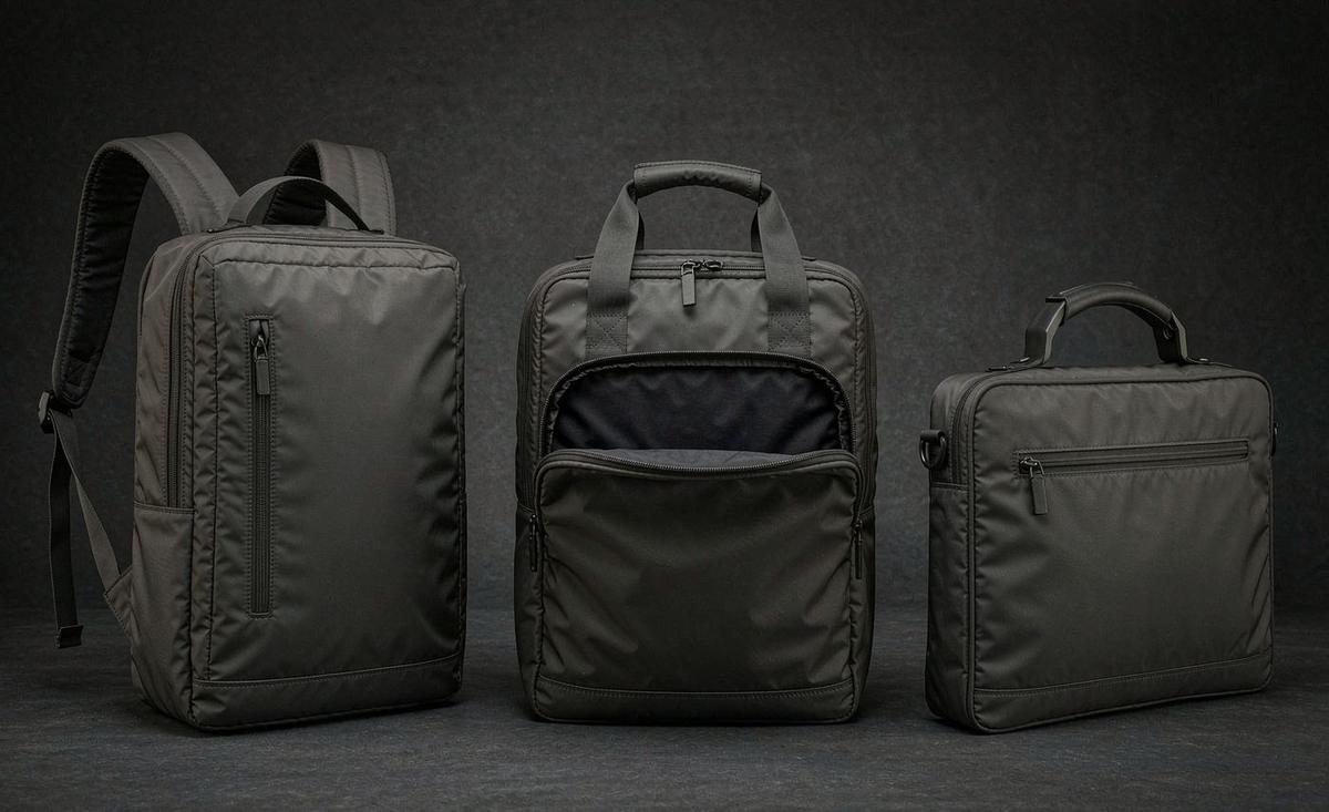 A backpack from the pilot run — Indiegogo Backpack MOQ