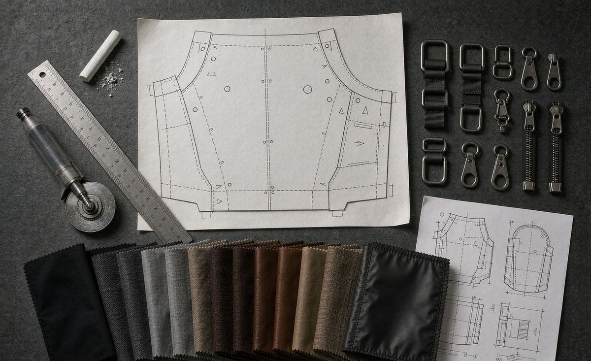 A backpack from the pilot run — Custom Bag Kitting