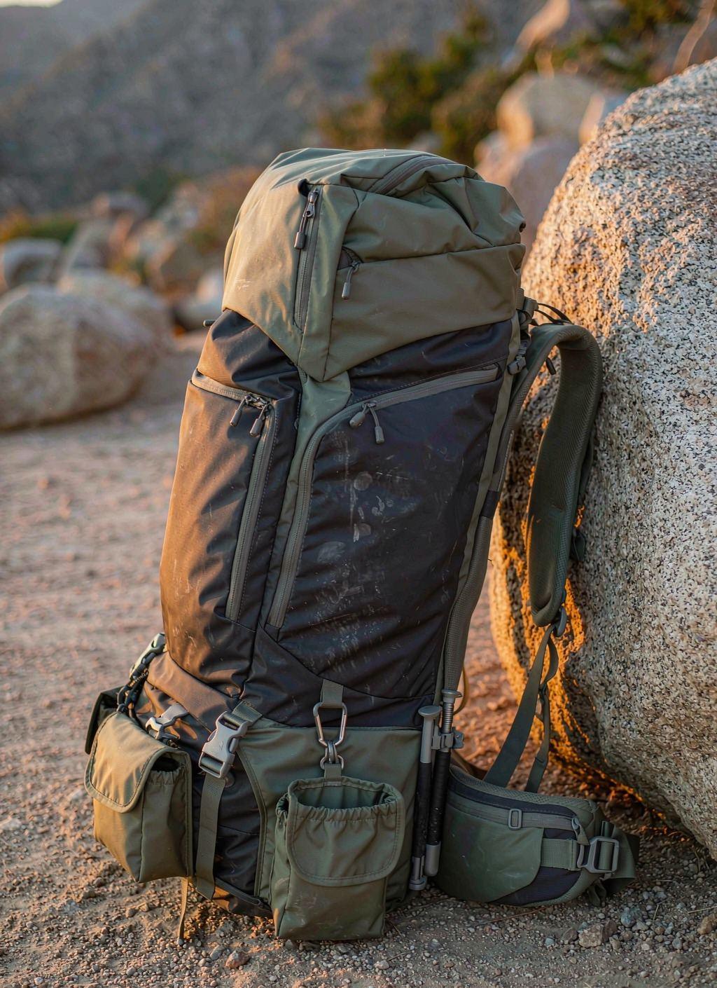 A backpack from the pilot run — Custom Bag Packaging for Fulfillment