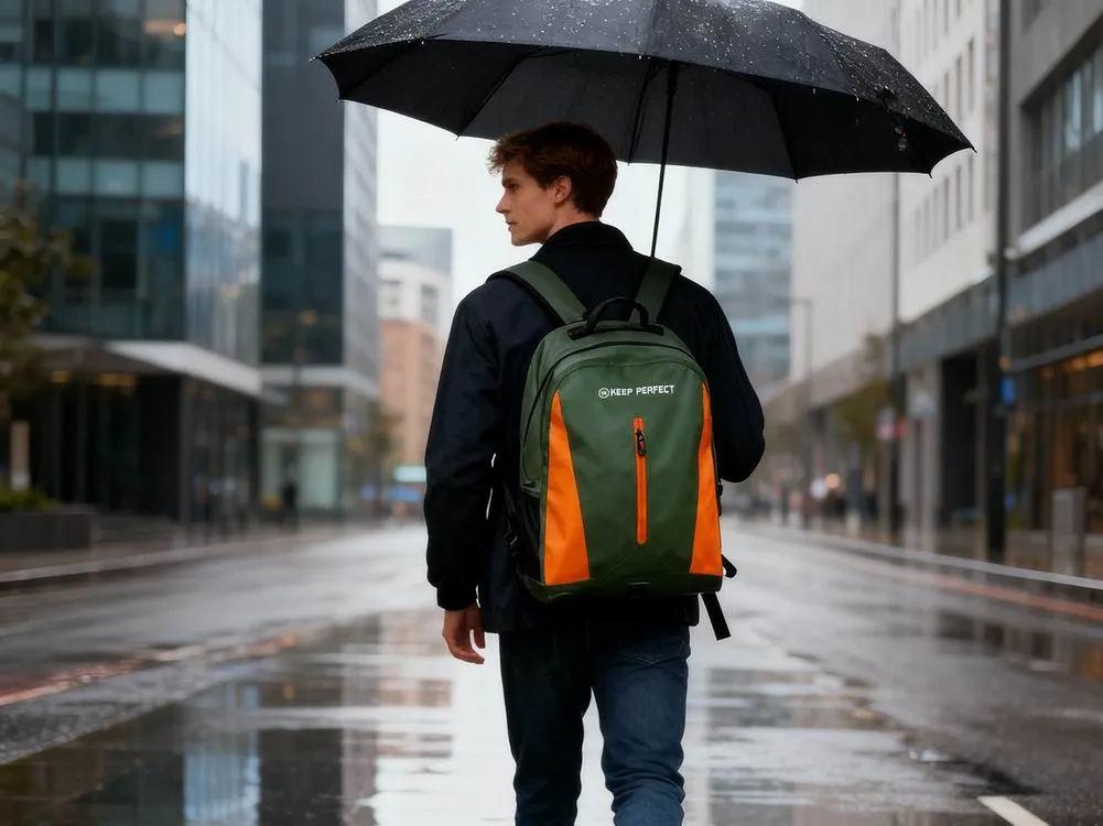 A backpack from the pilot run — Custom Bags for Crowdfunding in Europe