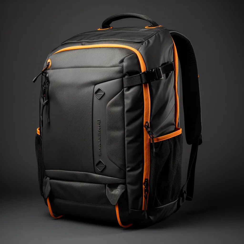 A backpack from the pilot run — Kickstarter Bag Mockup