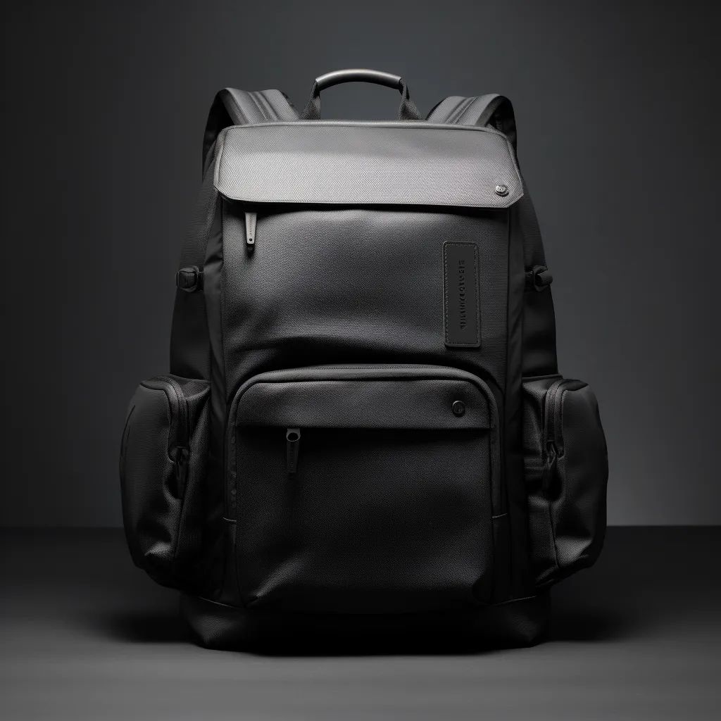 A backpack from the pilot run — Kickstarter Bag Photography