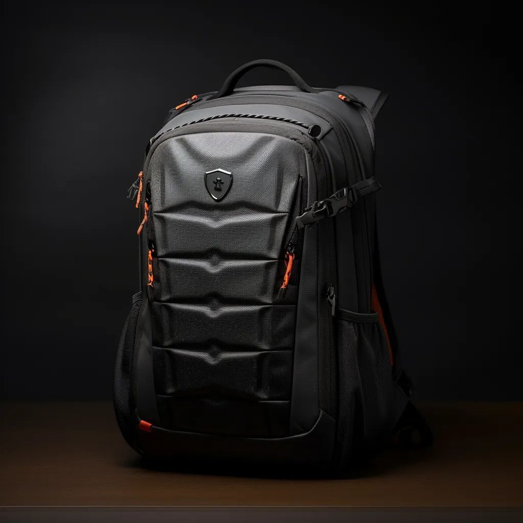 A backpack from the pilot run — Kickstarter Bag Photography