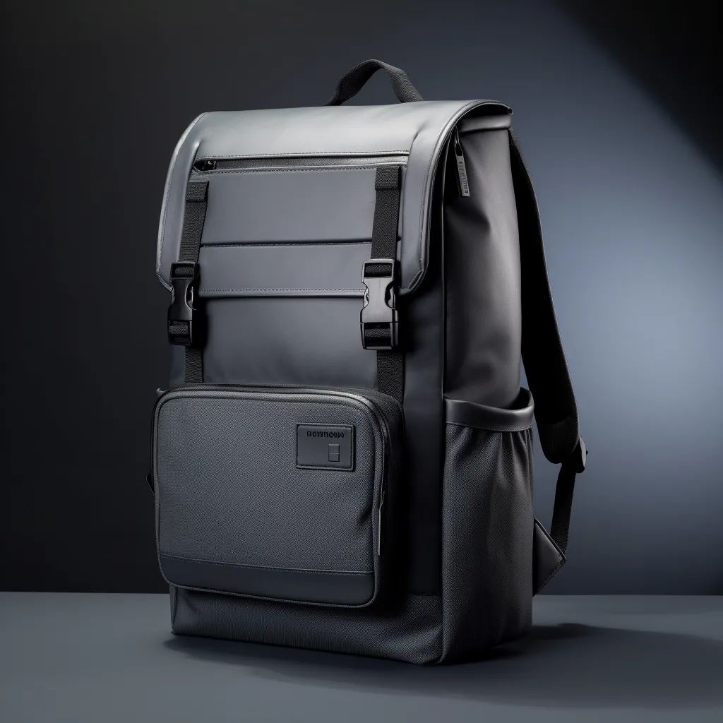 A backpack from the pilot run — Kickstarter Brush Roll Bags