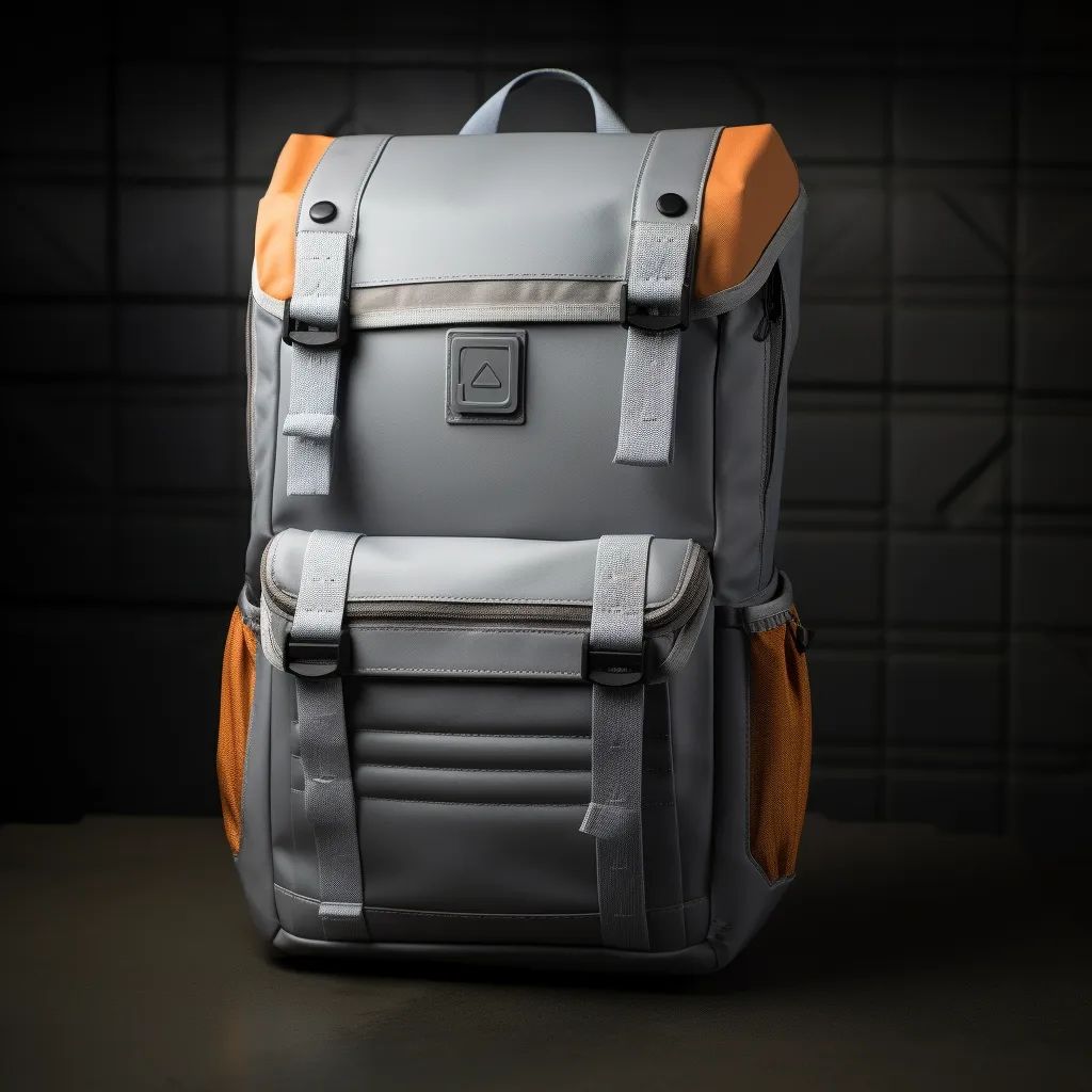 A backpack from the pilot run — Kickstarter Tech Bag Logistics