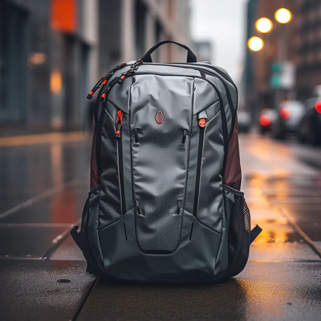 A backpack from the pilot run — Bag MOQ Negotiation