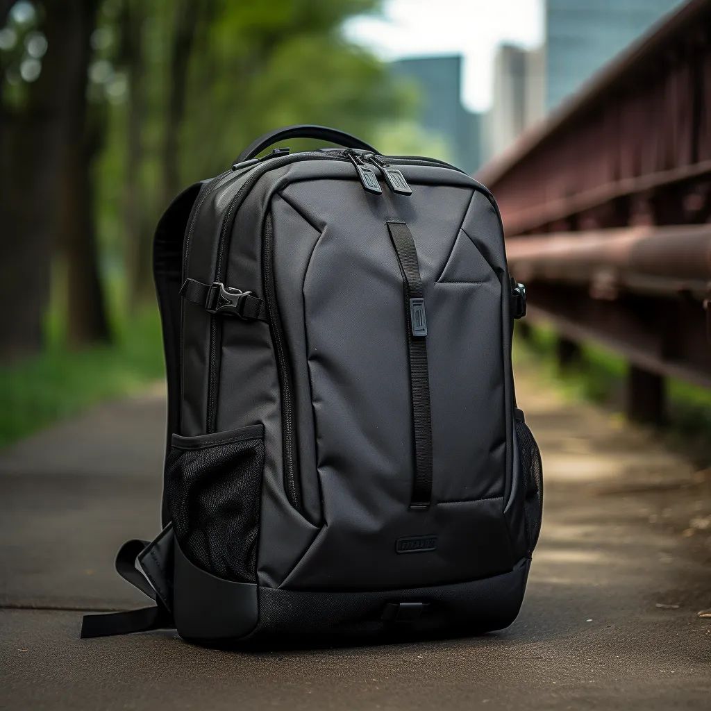 A backpack from the pilot run — Small Batch Bag QC